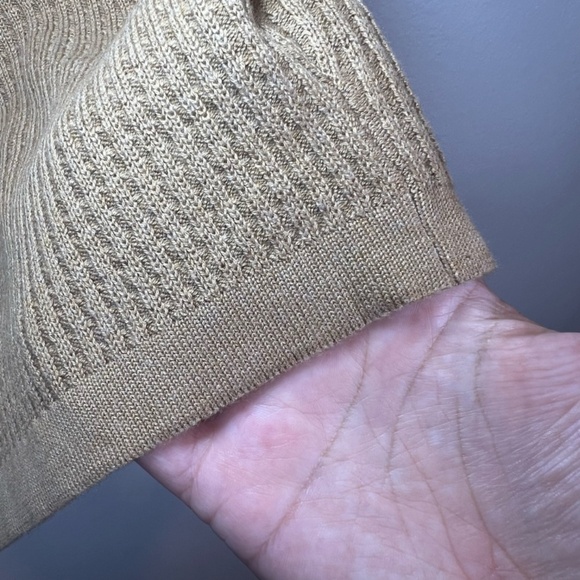 Pacsun Men's Textured Woven Knit Shorts Light Brown Pull On Pockets Beach NEW XL - Picture 3 of 12
